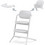Cybex Lemo Chair 3 in 1 Καρεκλάκι Φαγητού με Ροδάκια All White