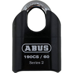 Abus 190CS/60 Λουκέτο Βαρέος Τύπου Συνδυασμού Με Προστασία Λαιμού 60mm Black,Silver