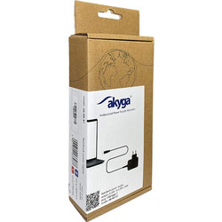 Universal φορτιστής / τροφοδοτικό GaN για smartphone / laptop 65W, με αυτόματη επιλογή τάσης εξόδου και ενσωματωμένο καλώδιο