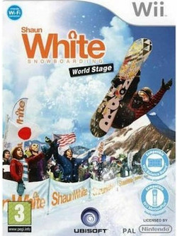 Shaun White Snowboarding World Stage Used Wii