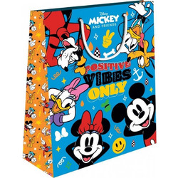 Σακουλα Δωρου Χαρτινη 33X12X45 Mickey/Minnie 2 Σχέδια - 1 τμχ (000564043)