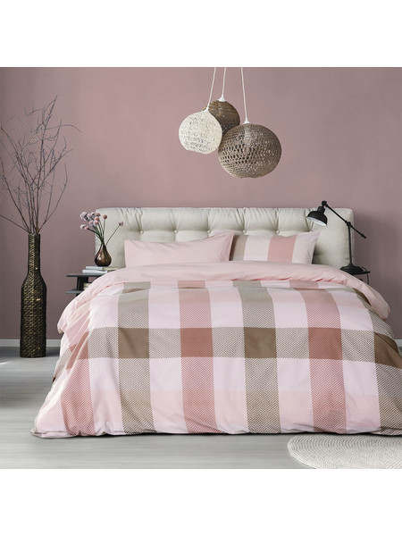 Κουβερλί Μονό (160x245) 2 Όψεων Kocoon Carrie Pink