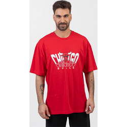 OVERSIZE Ανδρικό T-Shirt CHICAGO BULLS ΚΟΚΚΙΝΟ 24-935 - Κόκκινο