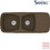 Sanitec Classic 311 Επικαθήμενος Νεροχύτης Γρανίτη Αντιστρεφόμενος Ματ Granite Rust 120x51cm