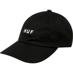 Huf Καπέλο Jockey Υφασμάτινο Μαύρο HT00716-323