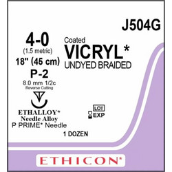Ethicon Ράμμα Vicryl 4.0 W9580T 26mm Κόπτουσα