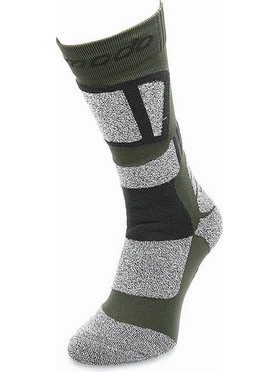 Κάλτσες Ισοθερμικές Comodo Trekking Socks STT Green/Grey 80002