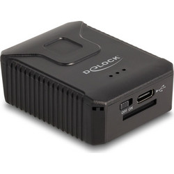 DeLOCK 90605 Tragbares Barcodelesegert 1D2D CMOS Codabar Code 128 EAN13 EAN8 ISBN Interleaved 2 of 5 PDF417 Code 39 Datenmatrix Micro QR Code MicroPDF417 QR Code 1280 x 800 Pixel (90605)