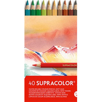CARAN DACHE Buntstifte SUPRACOLOR 40er Metalletui wasservermalbarer Knstleraquarellstift weiche Mine 1 Stck (3888340)