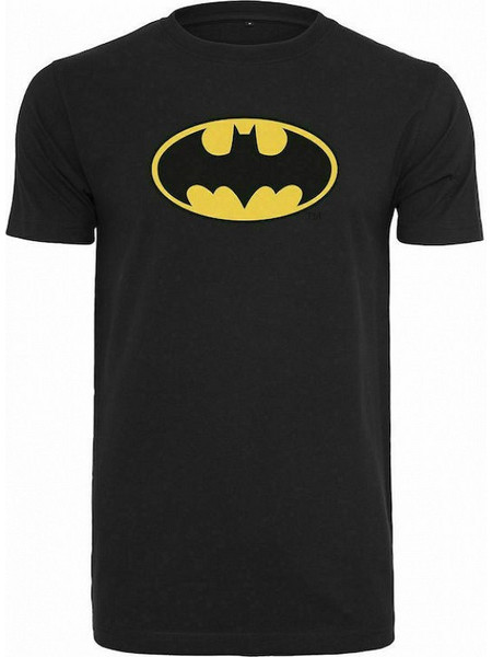 Merchcode T-Shirt Batman Logo mc038 ΜΑΥΡΟ