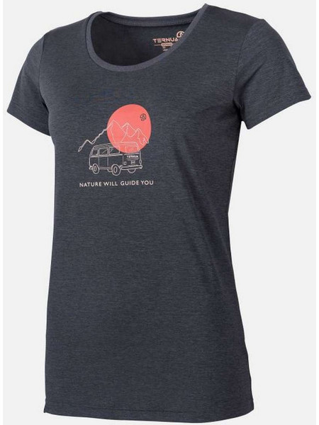 Ternua LOGNA 3.0 Women΄s Outdoor T-SHIRT - WHALES GREY
