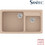 Sanitec Classic 317 Επικαθήμενος Νεροχύτης Γρανίτη Ματ Granite Sand 90x51cm