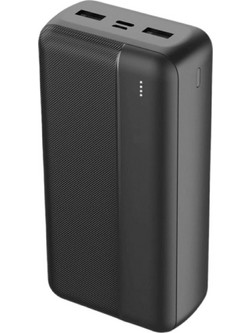 Maxlife MXPB-02 Power Bank 30000mAh 20W με 2 Θύρες USB-A Power Delivery Black