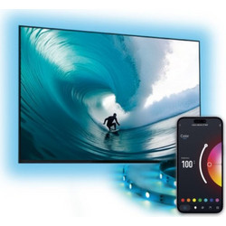 Ksix Smart Led Strip For Tv Rgb Cct 2m Wifi - (BXLEDTV04)