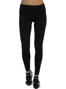 Converse Engineered Jacquard Γυναικείο Κολάν Μακρύ Μαύρο 10004492-A01