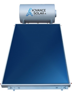 Advance Solar Evo Ηλιακός Θερμοσίφωνας 120lt 1.75m² Glass Διπλής Ενέργειας