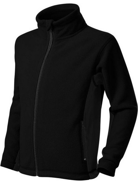 Malfini Frosty Παιδική Ζακέτα Fleece με Φερμουάρ Μαύρη MLI-52901