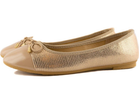 9988-142 Love4shoes Γυναικεία Μπαλαρίνες NUDE
