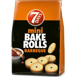7DAYS Mini Bake Rolls με γεύση Barbeque 150gr