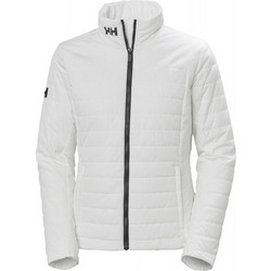 Helly Hansen Γυναικείο Μπουφάν Χειμωνιάτικο Puffer Κοντό Λευκό 30239-001