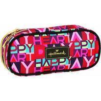 Hallmark Happy Heart Κασετίνα με 2 Θήκες Πολύχρωμη 333-14141