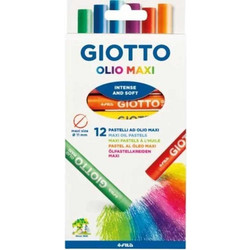 Giotto Olio Maxi Λαδοπαστέλ 12 Χρώματα