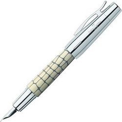 Faber-Castel Πένα E-Motion Croco Ivory Fountain Faber Castell