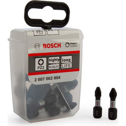 BOSCH ΣΕΤ ΜΥΤΕΣ PH2 x 25mm 25 ΤΕΜΑΧΙΑ 2607002803