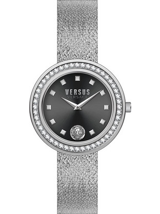 Versus Versace Γυναικείο Ρολόι με Ασημί Μεταλλικό Μπρασελέ VSPCG1521