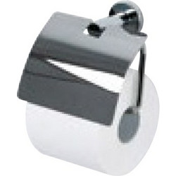 Dimitracas Χαρτοθήκη Κλειστή Spirella ATLANTIC Μεταλλική Inox 13x6.5cm 02601.001