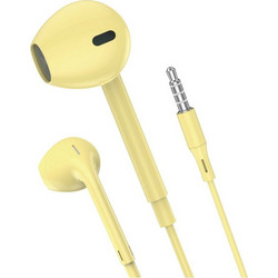 LEEWELLO EJ-064 Handsfree Earbud 3.5mm Yellow