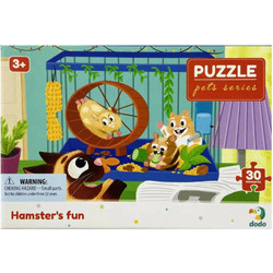 Παιδικό Puzzle Dodo Pets Series Hamster 30 Κομμάτια