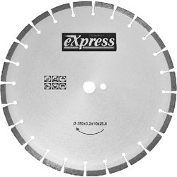 EXPRESS ΔΙΣΚΟΣ ΚΟΠΗΣ ΜΠΕΤΟΝ & ΑΣΦΑΛΤΟΥ Φ 350x25.4mm (603013)