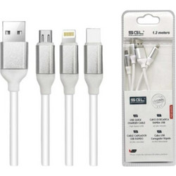 Καλώδιο 3 σε 1 usb