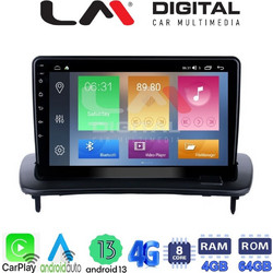 LM Digital ZC8387 Ηχοσύστημα Αυτοκινήτου με Οθόνη Αφής USB Bluetooth & GPS
