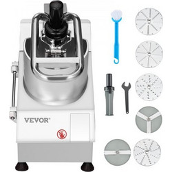 VEVOR Πολυκόπτης Τροφίμων & Λαχανικών με 6 Λεπίδες Ανοξείδωτου Χάλυβα DGNSCJ550WMYE68N9V2
