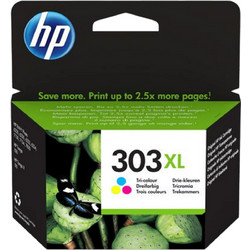 HP 303XL C/M/Y Μελάνι Εκτυπωτή Inkjet T6N03AE