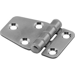 Μεντεσές Αθόρυβου Τύπου, Κανονικός, Inox 316, Μ58mm, Π37mm, Παχ. 1,8mm (74889)