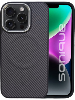 Sonique Magnetic CarbonMag Pro Θήκη Grey (iPhone 15 Pro)