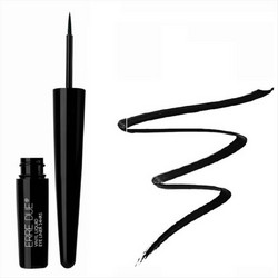 Erre Due Vinyl Liquid 01 Black Leather Πινέλο Eyeliner