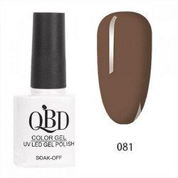 QBD Color Gel 081 Ημιμόνιμο Βερνίκι Νυχιών 10ml
