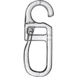 Γαντζάκια Κουρτίνας Για Κρίκους 10τμχ (Φ4) Grace Transparent 660354