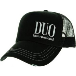 DUO Trucker Καπέλο Jockey Υφασμάτινο Μαύρο