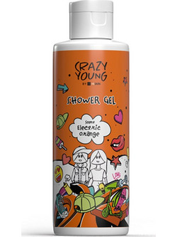 HiSkin Crazy Electric Orange Young Αφρόλουτρο σε Gel 100ml