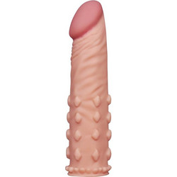 Lovetoy Pleasure X-Tender Add 2 Sleeve Κάλυμμα Επιμήκυνσης Πέους 18cm Flesh