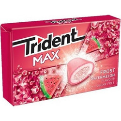 Trident Max Frost Watermelon Τσίχλες 20gr Τεμάχιο