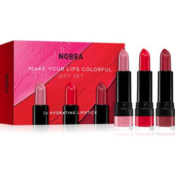 NOBEA Beauty Pleasure NOBEA Make Your Lips Colorful Gift Set Σετ κραγιόν έκδοση δώρου
