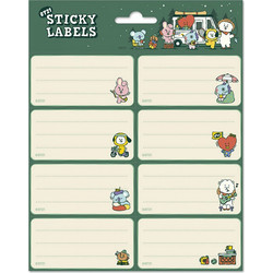 Αυτοκόλλητες Ετικέτες 8x2 BT21