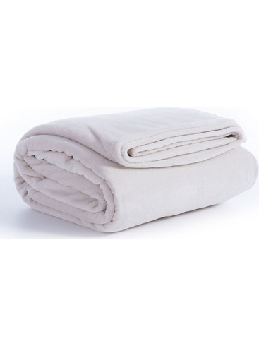 Κουβέρτα Fleece Cosy Ecru Nef-Nef Homeware Μονό 160x220cm Πολυέστερ