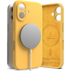 Θήκη Ringke iPhone 16 Silicone Magsafe - Yellow